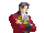 AAI Young Miles Edgeworth Thinking 1.gif