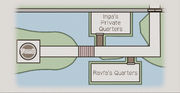 Royal residence map