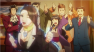 Celebrating Miles Edgeworth's acquittal