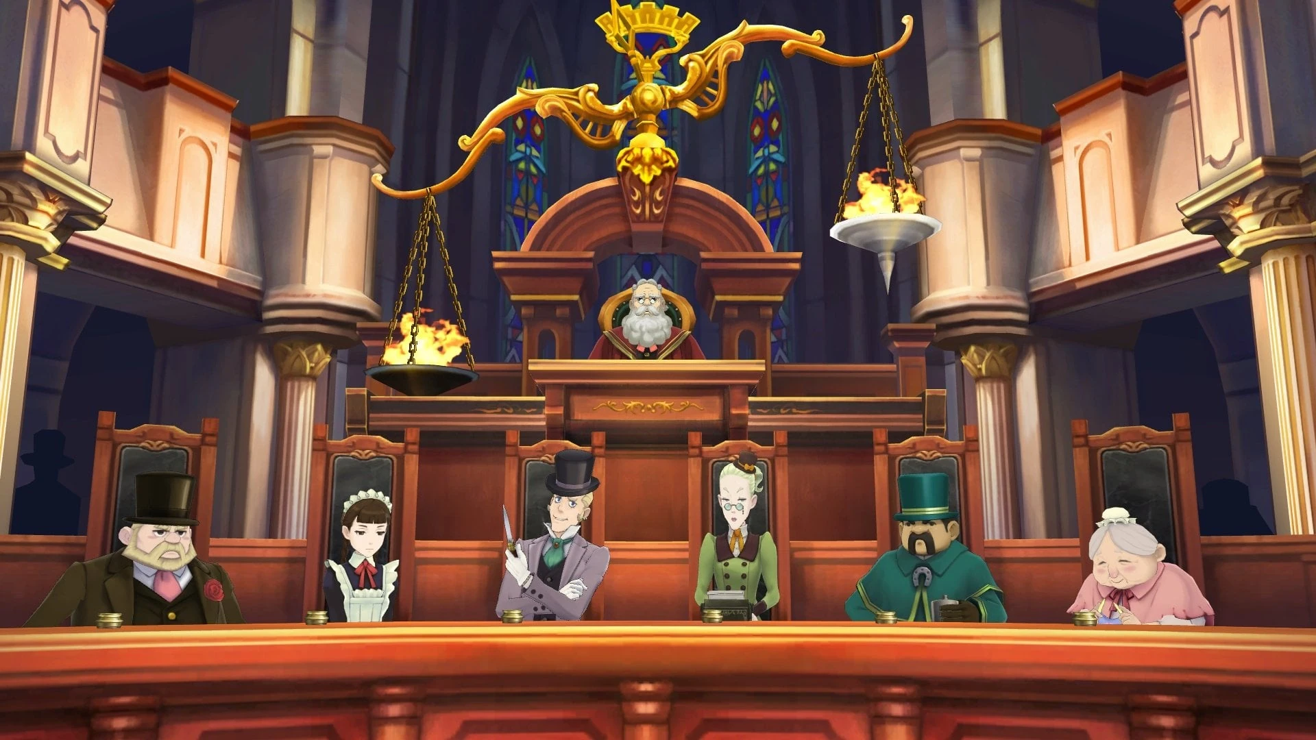 Juror 4 (typewritist) | Ace Attorney Wiki | Fandom