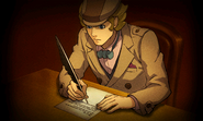 Writing to Hershel Layton