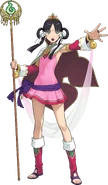 Full-body illustration Phoenix Wright: Ace Attorney - Spirit of Justice