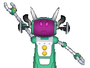 Злится/говорит