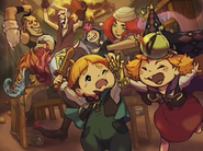 In Rouge's tavern with Cutter and Robbs