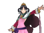 Arm extended/talking