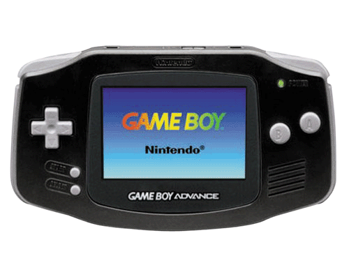 Game Boy Advance SP Classic NES Edition on Make a GIF