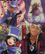 Klavier and Trucy (Odoroki Gyakuten)