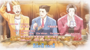 With Edgeworth & Wright in "Beautiful Days", the fourth ending theme