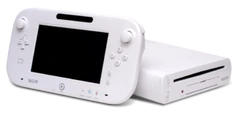 A white Wii U.