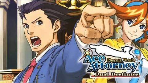 Escena en inglés de Ace Attorney: Dual Destinies sacado del DEMO en inglés.