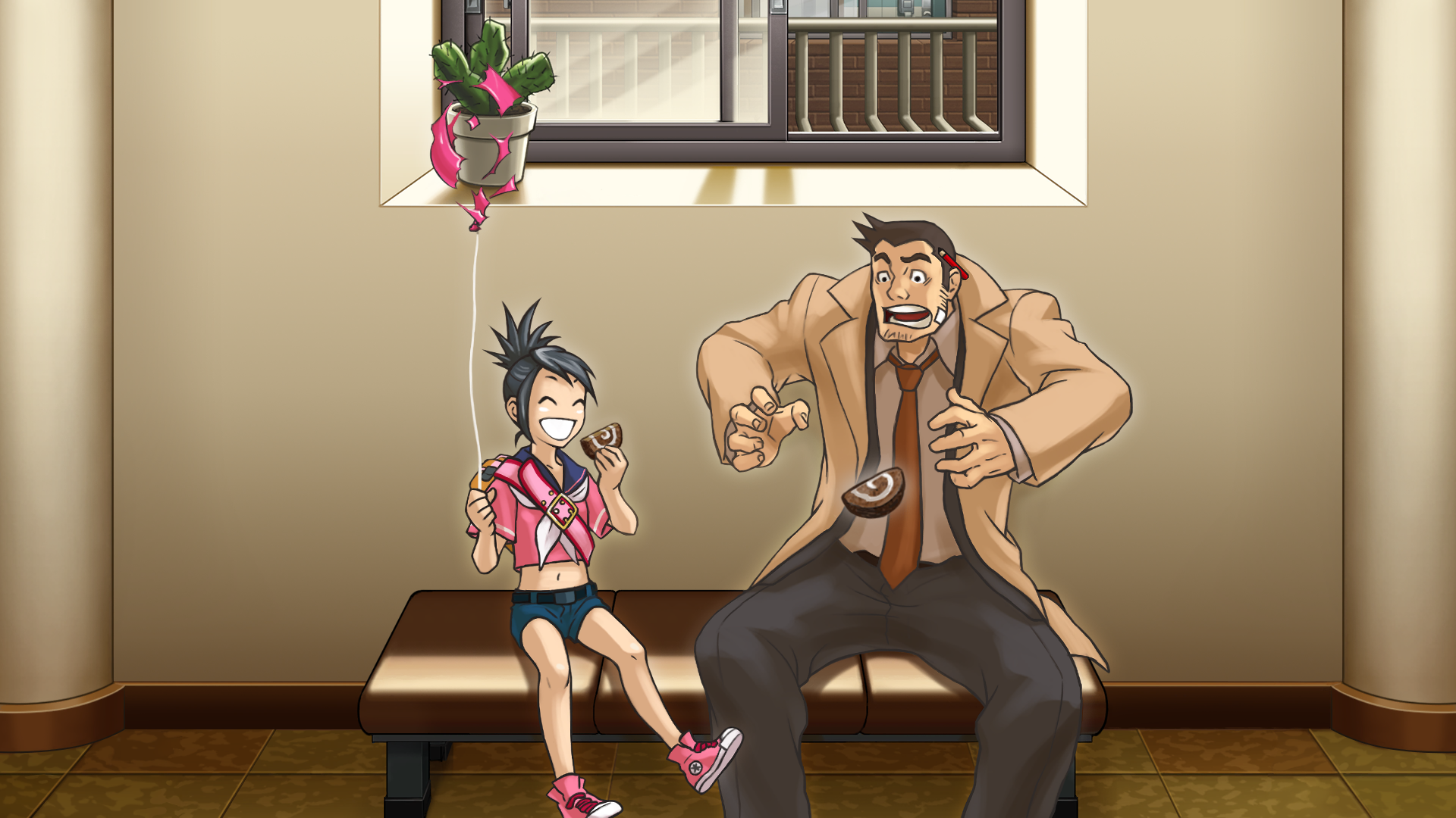 Godot Jove on X: ace attorney characters in order of how