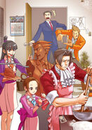 Making a chocolate statue of Phoenix Wright