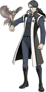 Full-body illustration (with Taka) Phoenix Wright: Ace Attorney - Spirit of Justice