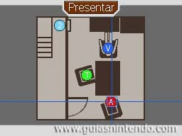 Plano de la noche del crimen según la versión de Kristoph Gavin.