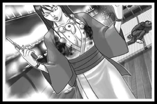 Supuesta canalización realizada por  en 