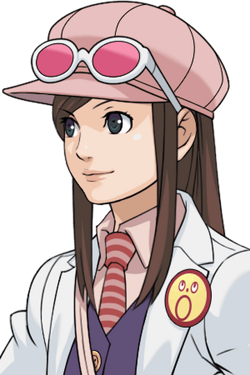 Ace Attorney Wiki - Ema Skye, HD Png Download - kindpng