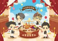 Promotional art Capcom Cafe June 2017