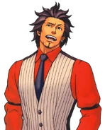 上身画作 （confident as Diego Armando） （《逆转裁判3》， “初始的逆转”）