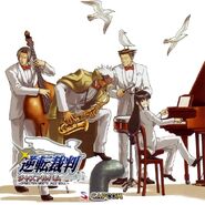 Cover art Gyakuten Saiban Jazz Album ~Gyakuten Meets Jazz Soul~