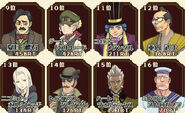 Results of the character popularity poll (ninth to sixteenth place).