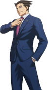 Upper-body illustration Phoenix Wright: Ace Attorney Trilogy