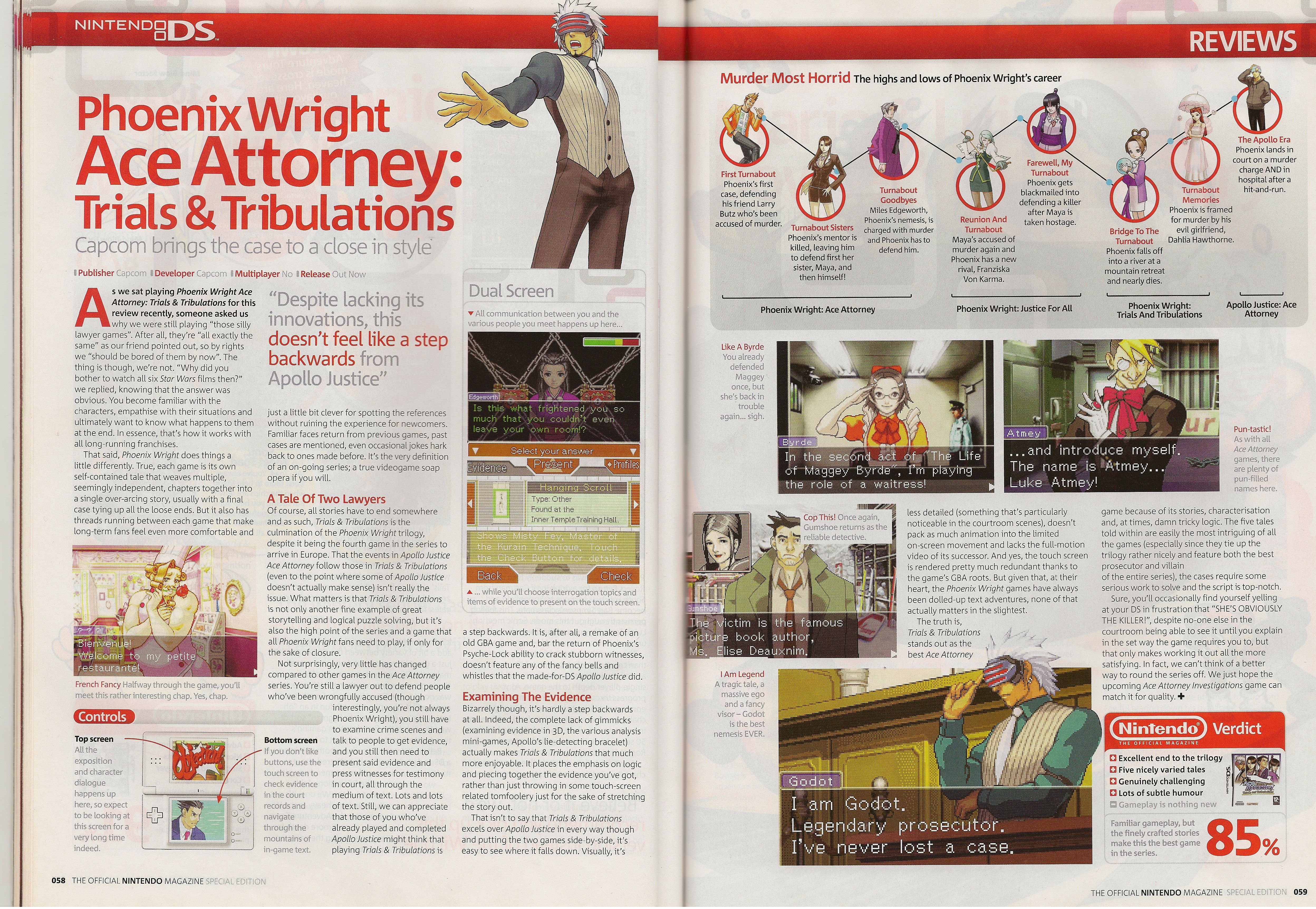 Trials And Tribulations US盤 Phoenix Wright: Ace Attorney Trials and Tribulations