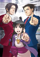 Main visual First "Gyakuten Saiban in Joypolis" event