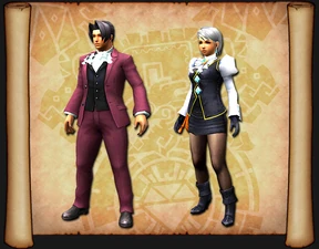 Miles Edgeworth & Franziska von Karma