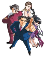Рекламная иллюстрация Phoenix Wright: Ace Attorney