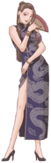 Full-body illustration (China dress) The Art of Phoenix Wright: Ace Attorney