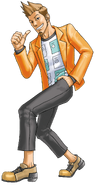 Full-body illustration Phoenix Wright: Ace Attorney