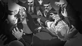 De Killer incapacitando a Knight.