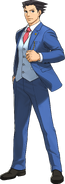 Full-body illustration Phoenix Wright: Ace Attorney: Dual Destinies