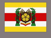 Die Flagge vom Fürstentum Cohdopia