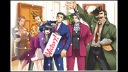 Celebrating Edgeworth's acquittal