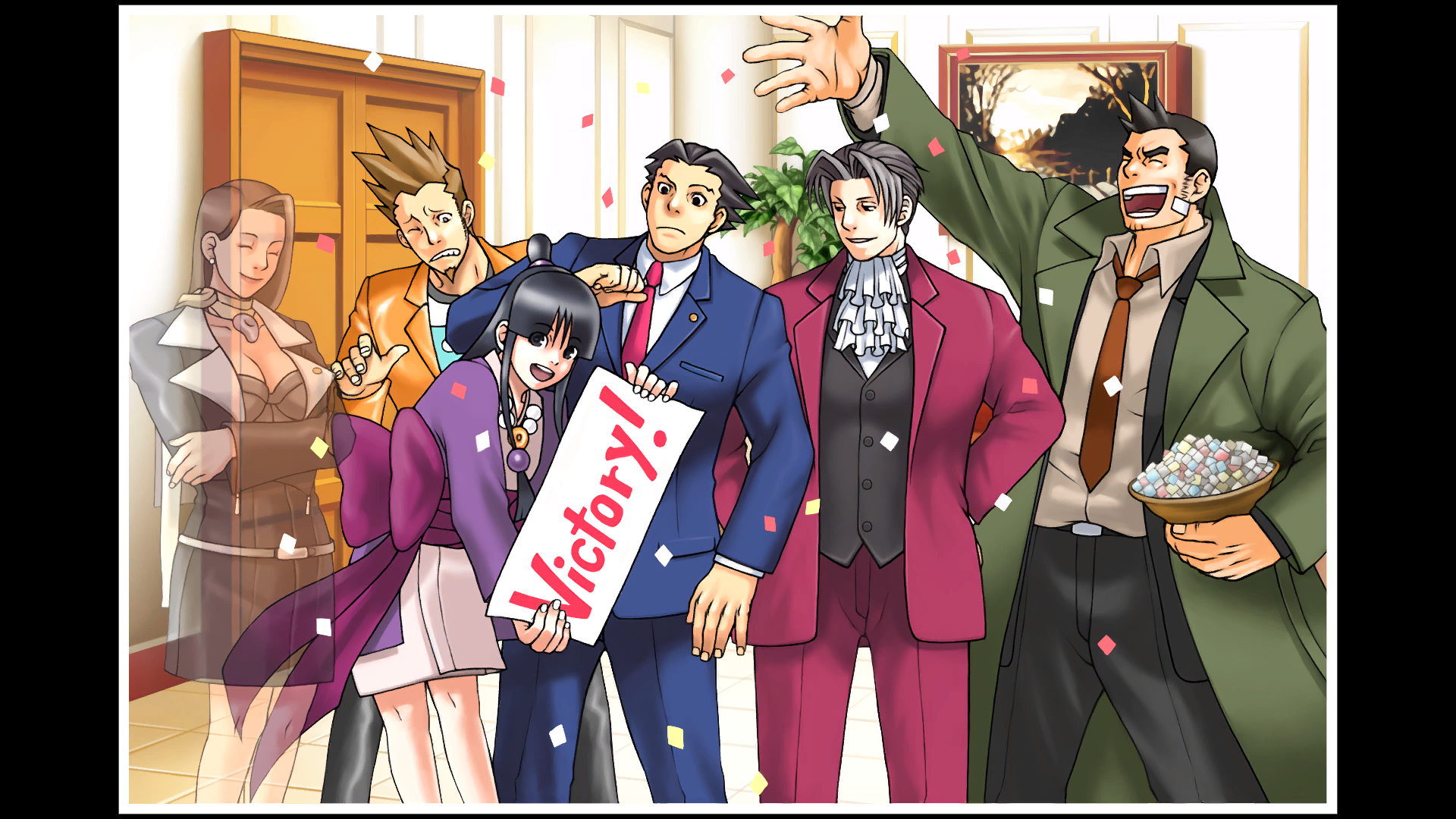 hehehe, hey Lois, remember the time Ace Attorney Phoenix Wright