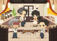 Capcom Cafe artwork Oct. 2018