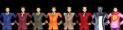 Phoenix wright clothes