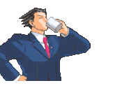 Drinking from coffee mug (Bridge to the Turnabout)