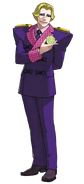 Full-body illustration Phoenix Wright: Ace Attorney - Dual Destinies (The Monstrous Turnabout)