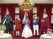 Рекламный рисунок (2) Capcom Cafe