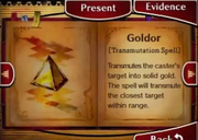 Goldor spell