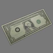 The Dollar bill that Edgeworth trades