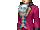 AAI Young Miles Edgeworth Full Kicked.gif