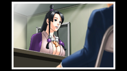 Speaking with Mia while she is being channeled by Maya