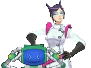 Аура копается внутри головы Клонко/Аура говорит