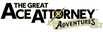The Great Ace Attorney 1 logo English