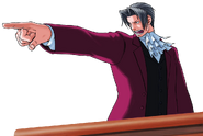 Протестует Phoenix Wright: Ace Attorney (версия GBA)