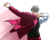 Edgeworth arriving on the scene