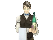 Accepting Satoru Hosonaga's carbonated water
